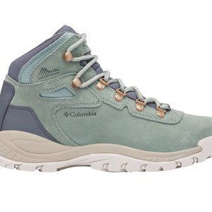 NWT Columbia Newton Ridge Plus Waterproof Amped Hiking Boot 'Light Lichen' Trail